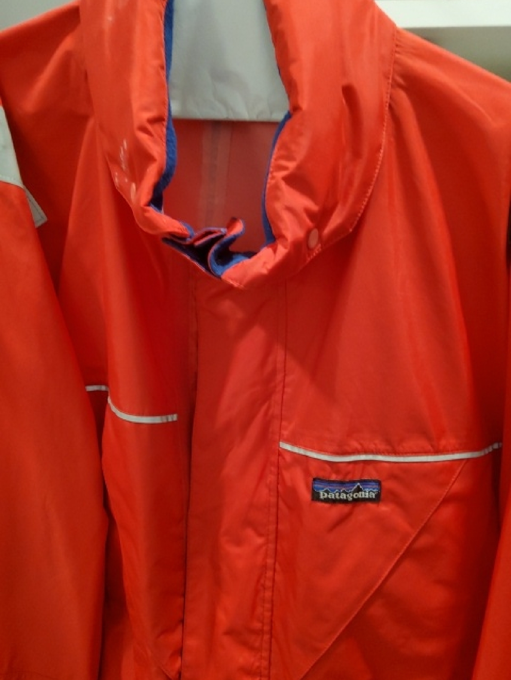 Patagonia Bright Red Lightweight Sailing Foul Weather Jacket Size L